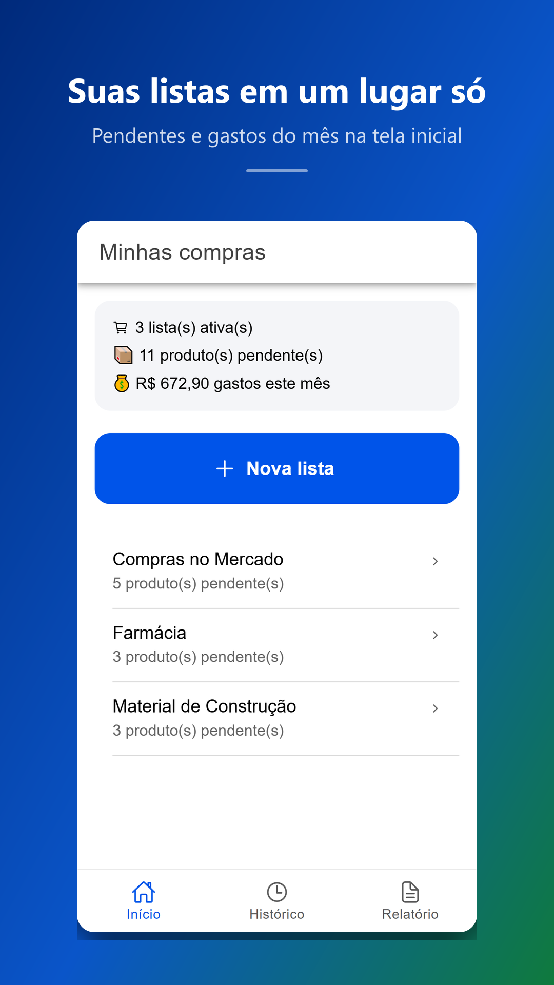 Lista de Compras Super Simples